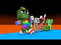 BARRY SECRET PRISON'S FAMILY PRISON RUN ESCAPE vs Roblox Rainbow Friends ( Scary Obby ) - ROBLOX