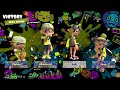 Splatoon 3- 4 100x Battles Palace/Theme Park/Beach- Summer Nights Splatfest