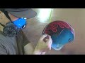 How to custom paint a motorcycle helmet tutorial