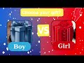 Choose your gift?Boy👦🏻🔵 VS Girl👧🏻🔴Hediyyeni seç.Kutu seçme oyunu.