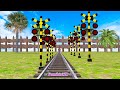 【踏切アニメ】あぶない電車 9 TRAIN 🚦 Fumikiri 3D Railroad Crossing Animation 2024