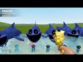 EVOLUTION OF NEW FORGOTTEN SMILING CRITTERS GLIMMER FISH VS ALL ZOONOMALY MONSTERS In Garry's Mod