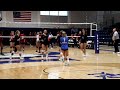 Barton College Women's Volleyball vs Virginia Union (9-5-2023)