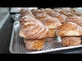 Countless folds! Crispy enough! making various types of pastry bread Top4 - korean street food