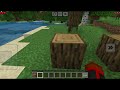 HOW TO PLACE OAK LOG IN MINECRAFT PE(Very easy)
