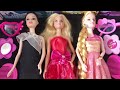 10.11 minutes satisfying with unboxing modern barbie dolls toys/hello kitty fashion accesories/ASMR