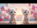 White kittens! Cute, beautiful, positive kittens!