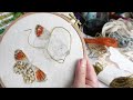 Join me for Part 1 of creating a unique brooch using Crewel Embroidery and Easy Stitching