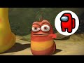 Red Larva Oi Oi Oi Original VS Meme