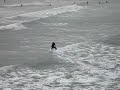 Tom catches a wave at Pismo Beach