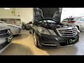 Mercedes-Benz E250 Avantgarde Ano 2012 Cor Tenorite Grey (4k)