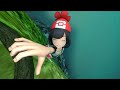 Selene (Pokémon) Cliffhanging Animation