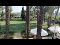 El Cason views over the terrace and beautiful gardens in Hacienda Riquelme Golf Resort