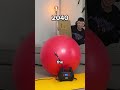 How many pumps does it take to POP a yoga ball?
