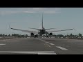 X-Plane 11 | Zibo 737 Mod | Landing Practice at KSRQ