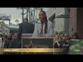 Tupac Shakur Live Walk of Fame Ceremony