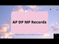 AP DP MP Records