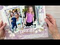 Get a Layered Look Without the Bulk | 12x12 Scrapbooking Idea