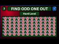 FIND THE ODD ONE OUT EMOJI FROM EASY TO HARD LEVELS!