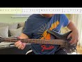 Red Hot Chili Peppers - Nerve Flip (Bass Cover with Tabs)