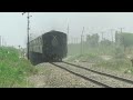 Heavy Black Smoke Alco HBU-20 8038 | Fastest Pakistan Express Pass Sahianwala Railway Station