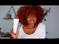 Perm Rod Set on Dry Blown Out Natural Hair | Heat Protectant + Dyson Dryer on Stretched Type 4 Hair