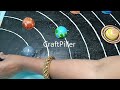 solar system working model with lights - innovative ideas | science project exhibition | craftpiller