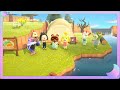 New Its my Birthday  ACNH Halloween Island Isabelles 1st Broadcast & !st Campsite vIsiter