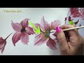 Enjoy and Learn to Paint Flowers with Acrylic Paint