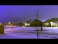 Oklahoma city snow time lapse