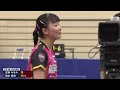 【第5回】女子5-6位決定戦 安藤みなみ vs 張本美和｜パリ五輪日本代表選考会 プレイバック｜Ando Minami vs Harimoto Miwa