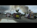 [8TH ALARM FIRE] Tons of units responding to a building fire which was under construcution