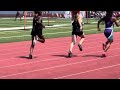 Nice hard & fast running of the 200 by Savannah Mae!!!