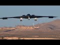 B-2 Bomber Flight Operations At Nellis AFB