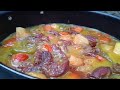 The Best BEEF STEW With Bread Cooked In Nature | Relaxing ASMR Cooking