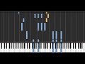 The Dresden Dolls - Coin-Operated Boy (Piano Cover / Synthesia Tutorial)