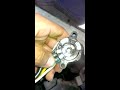 88-91 civic/crx/wagon ignition switch replacement