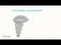 Tornado animation