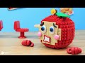 LEGO Rainbow Fish Party!!! Apu vs Rainbow Creatures | Lego Food Adventures