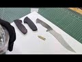 Making A Dark Hunting Knife From A Saw Blade