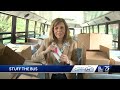 Stuff the Bus event brings in boxloads of school supplies