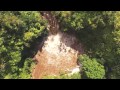 Drone captures our escape from a flash flood while hiking in Maui, Hawaii