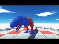 FPS AVATAR SAVE GODZILLA EVOLUTION FOR FIGHT HIM VS KING KONG ARMY - Animal Revolt Battle Simulator