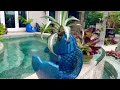 Sharing a glimpse of these private, tropical Florida gardens