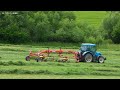 Grass haying with Claas Jaguar 820, 4x Case IH Puma, Maxxum and Maxxima and 2x Zetor 63/73 41