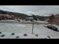 Snow Squall in South-Eastern New york.