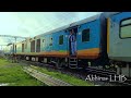 12042 New Jalpaiguri - Howrah Shatabdi Express departs New Jalpaiguri (NJP) | VISTADOME COACH | WAP5