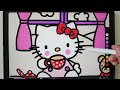 Coloring With Me | Hello Kitty Room | Drawing Painting and Coloring Ipad #ipad #drawing