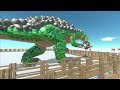 Iguanont from ARK Survival Evolved vs ALL UNITS ARBS Animal Revolt Battle Simulator