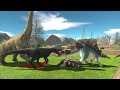 Escape from Deadly Allosaurus - Animal Revolt Battle Simulator